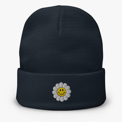 Smiley Daisy Beanie