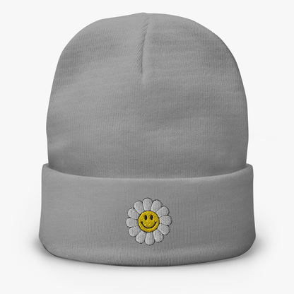 Smiley Daisy Beanie