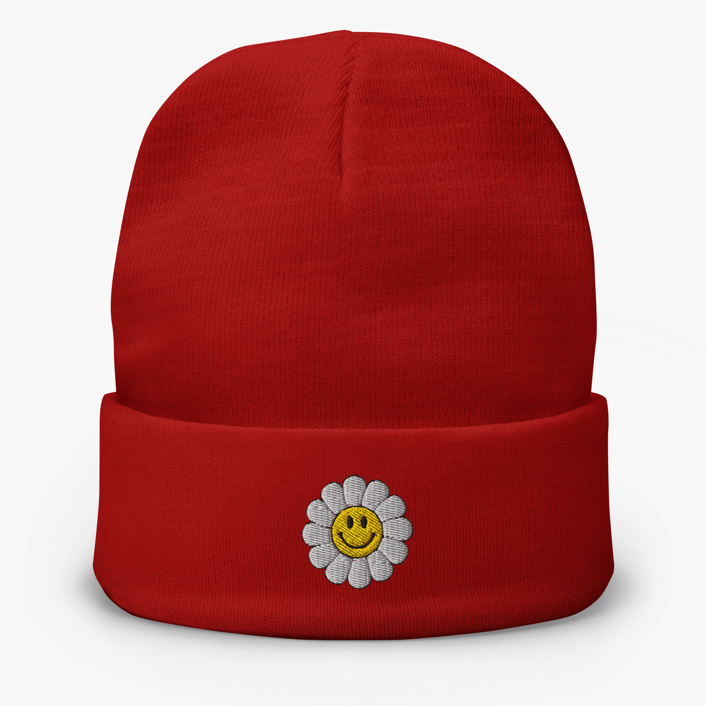Smiley Daisy Beanie
