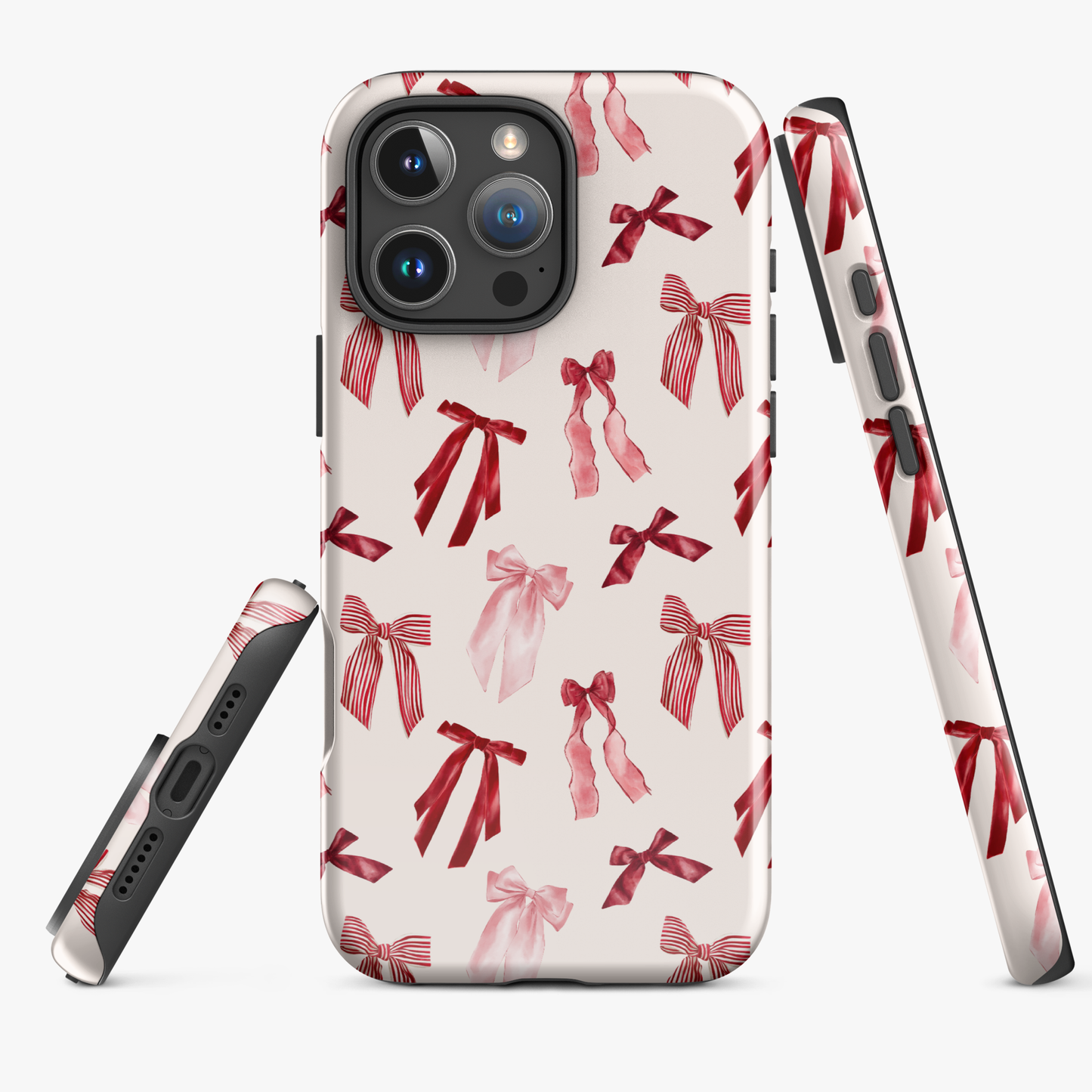 Red Ribbon Bow Phone Case