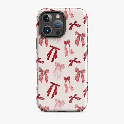Red Ribbon Bow Phone Case