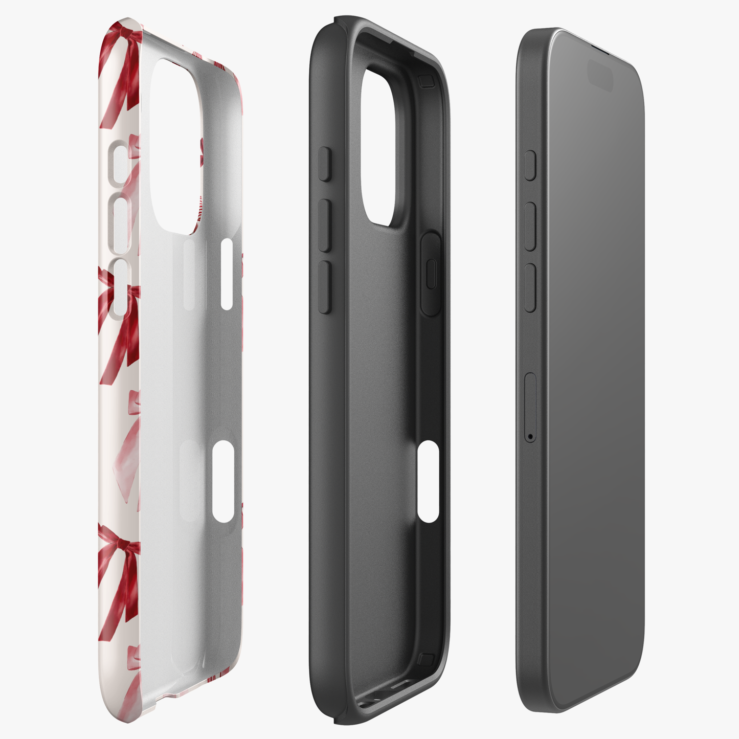 Red Ribbon Bow Phone Case