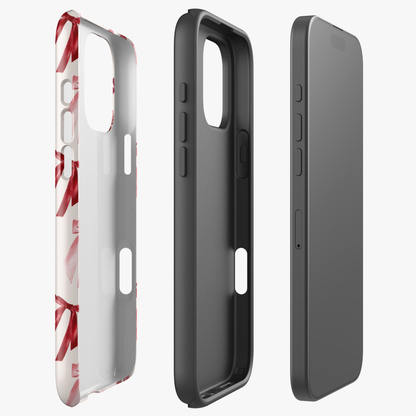 Red Ribbon Bow Phone Case