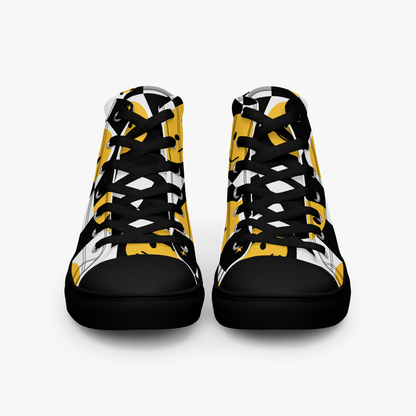 Smiley Face High Top Shoes